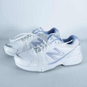 New Balance ABZORB Casual Athletic Women's Sneakers Shoes White Blue Ice 10